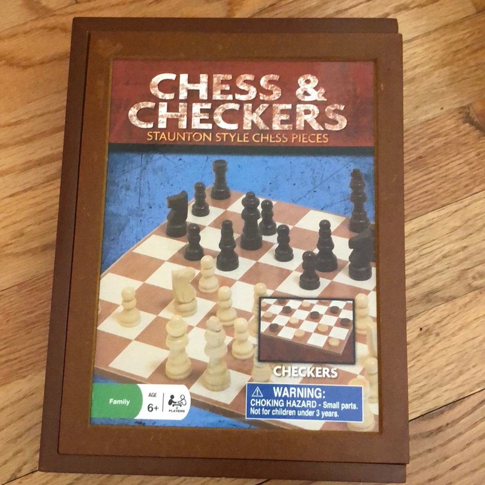 Chess & Checkers Set
